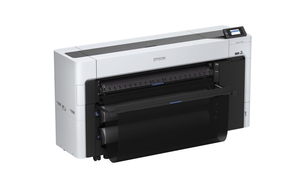 Epson SureColor T7770D with integrated basket extended